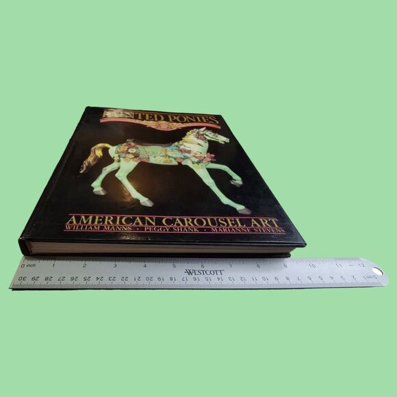 Rare Historical Photos 1987 Revised Ed Painted Ponies American Carousel Art Book - Picture 8 of 16